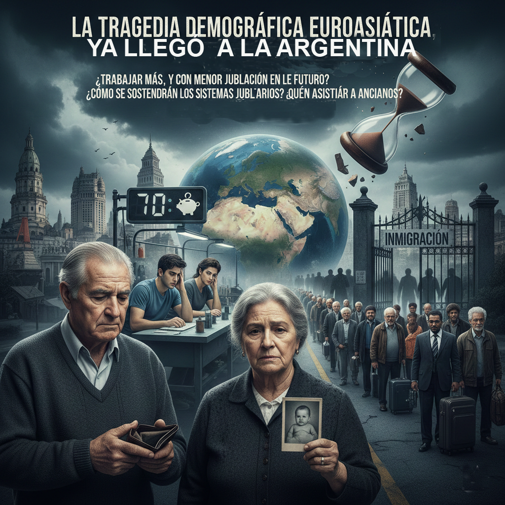 La Tragedia Demográfica Euroasiática, ya llegó a la Argentina