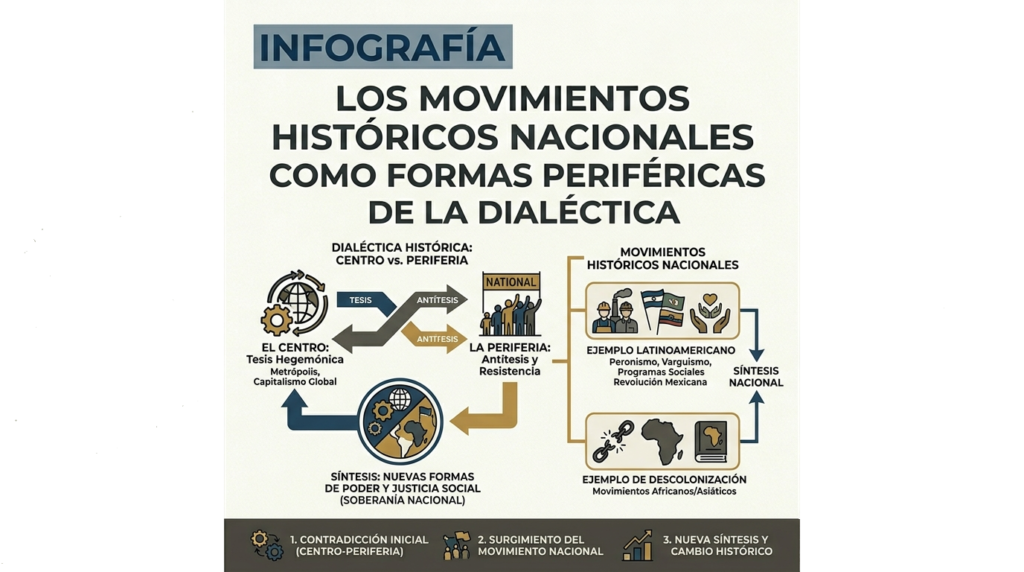 LOS MOVIMIENTOS HISTÓRICOS NACIONALES COMO FORMAS PERIFÉRICAS DE LA DIALÉCTICA
