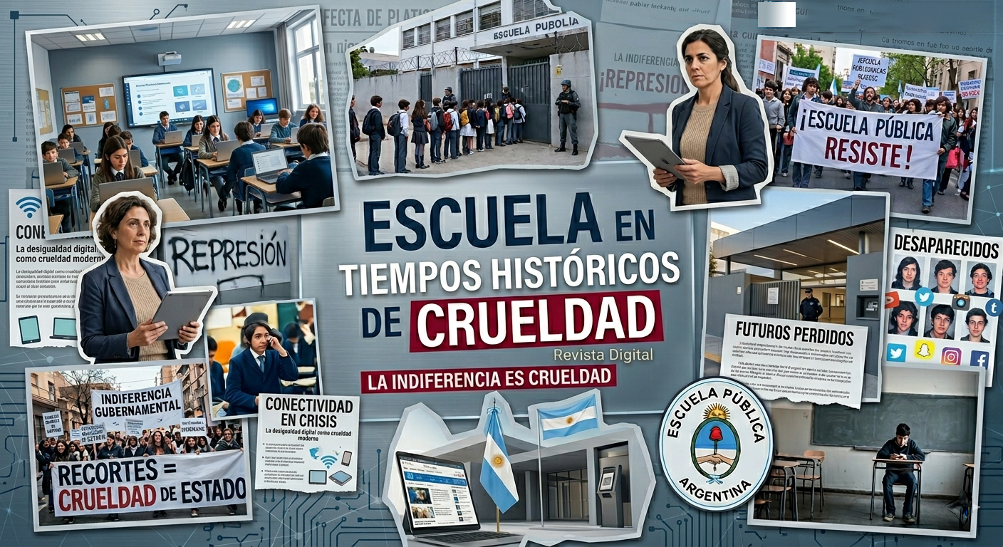 Escuela en tiempos históricos de crueldad.